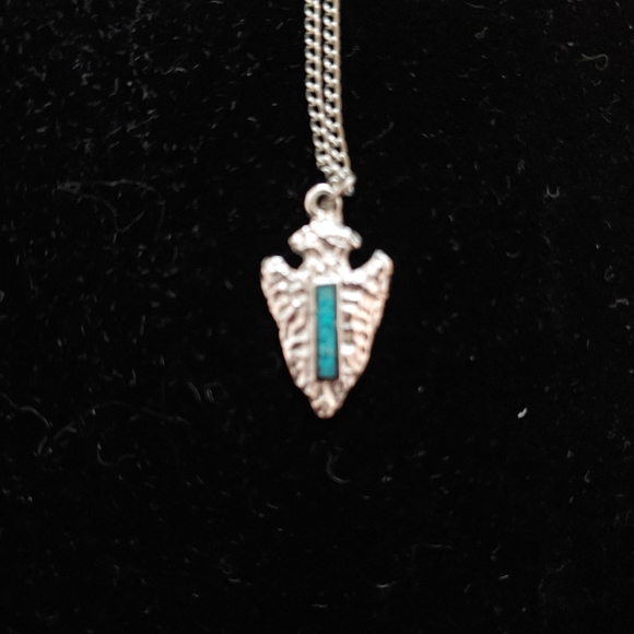 Boho Chic Arrowhead Necklace - Picture 3 of 5